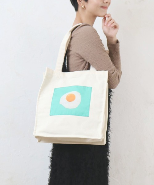 セール】【SETUP7】モチーフポケットトート グラフィック エコバッグ