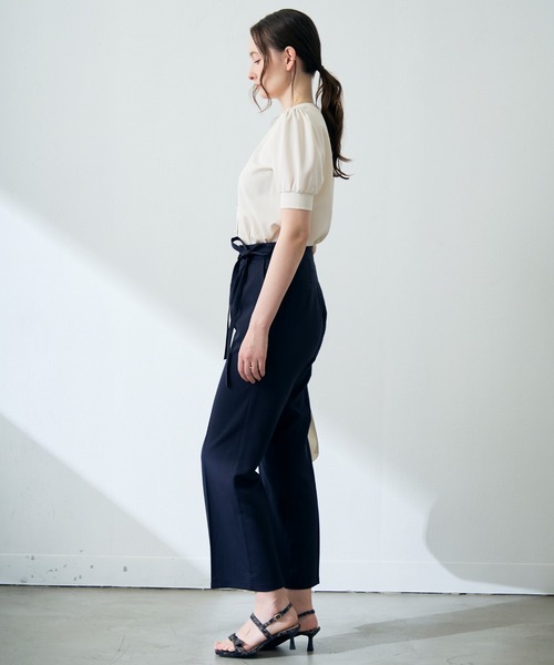 MISCH MASCH(ミッシュマッシュ)の「ZOZO限定 パール釦パフスリーブブラウス(シャツ/ブラウス・レディース・ネイビー/イエロー/アイボリー・フリ-)」の17枚目の写真