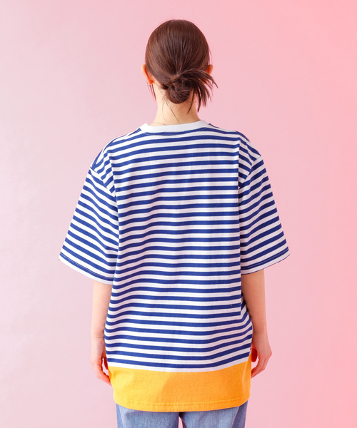 Barbarian(バーバリアン)の「【BARBARIAN / バーバリアン】XSE-14 15 Light Weight Crew Collar/半袖/ボーダー/ユニセックス【WEB限定】(Tシャツ/カットソー・メンズ・その他2/その他1・S/M/XL/L)」の3枚目の写真