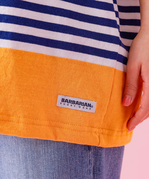 Barbarian(バーバリアン)の「【BARBARIAN / バーバリアン】XSE-14 15 Light Weight Crew Collar/半袖/ボーダー/ユニセックス【WEB限定】(Tシャツ/カットソー・メンズ・その他2/その他1・S/M/XL/L)」の16枚目の写真