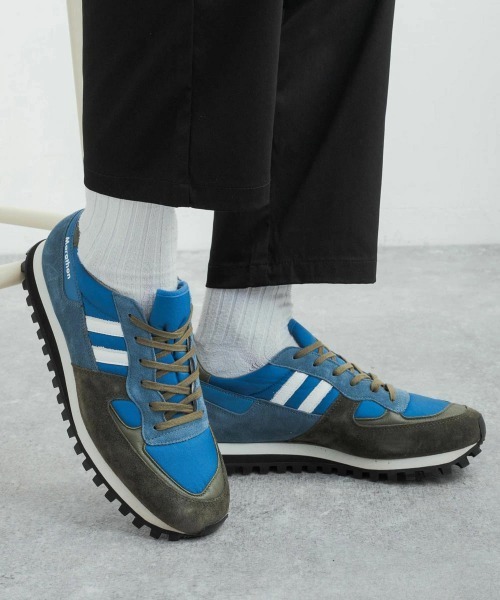 ZDA（ゼットディーエー）の「ZDA ゼットディーエー マラソンソールスニーカー ハイテクスニーカー 2200FSL（スニーカー・メンズ・ブルー/レッド/ライトベージュ/ダークグリーン/ネイビー・42/43/41）」の10枚目の写真
