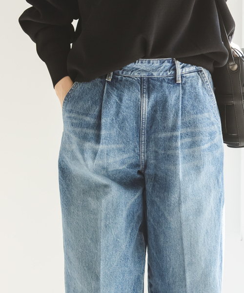 SERGE de bleu サージ　ZIGZAG STICH デニム SERGE de bleu（サージ）の「SERGE de bleu/ZIGZAG STICH DENIM