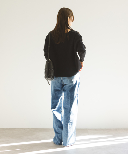 SERGE de bleu サージ　ZIGZAG STICH デニム SERGE de bleu（サージ）の「SERGE de bleu/ZIGZAG STICH DENIM