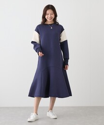Jayro（ジャイロ）の「配色切り替えワンピース（ワンピース）」