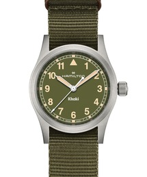 HAMILTON [ハミルトン] 腕時計 Khaki Field （カーキ フィールド）  クオーツ 33MM グリーン×グリーン