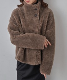 STUDIO AR（スタジオエーアール）の「【STUDIO AR】MALLOW リバーシブル ボア×フェイクムートンジャケット（その他アウター）」