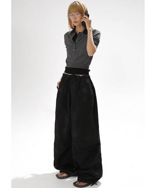 DESCENTE BIG PANTS　パラシュートパンツ　SIZE L DESCENTE BIG PANTS パラシュートパンツ SIZE L