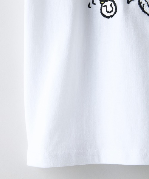 MLB（メジャーリーグベースボール）の「【PEANUTS×MLB】オリジナルデザイン KIDS Ｔシャツ ヤンキース ドジャース カブス 130 140 150 160 親子お揃いコーデ（Tシャツ/カットソー・キッズ・ホワイト系その他/ベージュ系その他/ホワイト系その他3/ブラック系その他3/ホワイト系その他2/ブルー系その他2・130cm/140cm/160cm/150cm）」の13枚目の写真