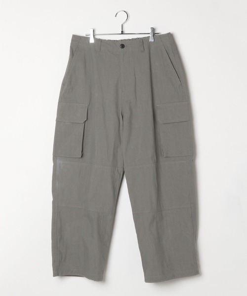 GEORGE'S（ジョージズ）の「ワイドカーゴパンツ（カーゴパンツ・メンズ・ネイビー/グレー/ブラック・SMALL/MEDIUM/LARGE）」の5枚目の写真