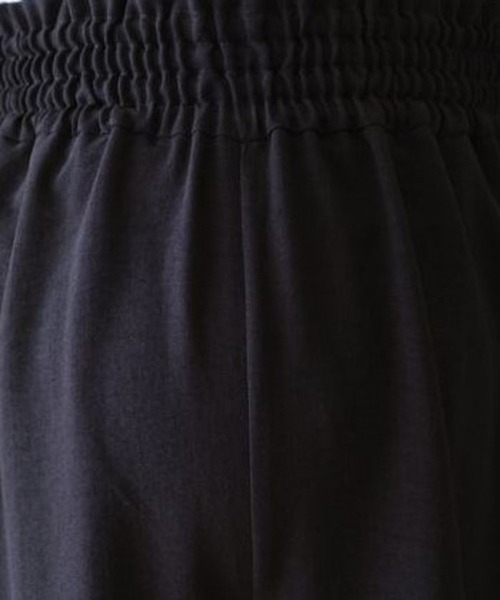 LEPSIM(レプシィム)の「【産前・産後対応】《リネンライクシリーズ》マタニティ/ギャザーワイドパンツ 290897(マタニティウェア/グッズ・レディース・ブラック/ベージュ/グリーン系その他・FREE)」の13枚目の写真