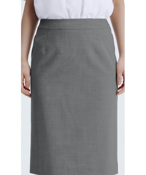 【新品未使用】テーラータイトスカート｜防シワ AOYAMA 【洋服の青山】レディース タイトスカート グレー ゼロ