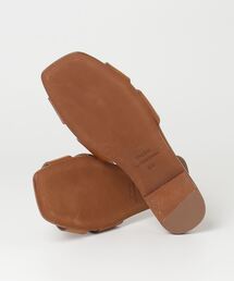 RALPH LAUREN*ダブルOリングレザークロスストラップサンダル Ralph Lauren ラルフローレン ダブル Oリング レザー サンダル