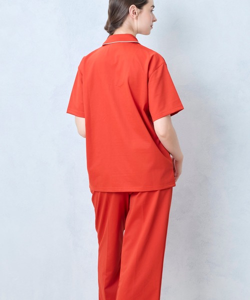 綿混】両染ジャージ半袖パジャマ MADE WITH LIBERTY FABRIC