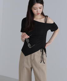 FREE'S MART | ◆ワンショルシャーリング半袖カットソー(Tシャツ/カットソー)