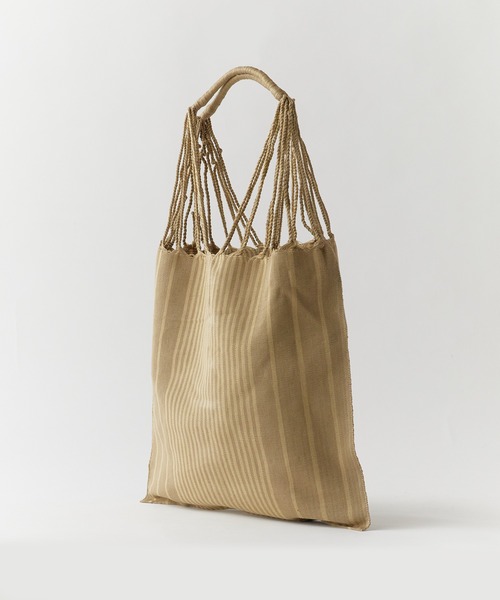 OJO DE MEX(オホデメックス)の「OJO DE MEX/オホデメックス Cotton Fold bag L フォールドトートバック 秋物 秋服 2026年秋冬(トートバッグ・レディース・イエロー/ピンク/グリーン/カーキブラウン・FREE)」の5枚目の写真