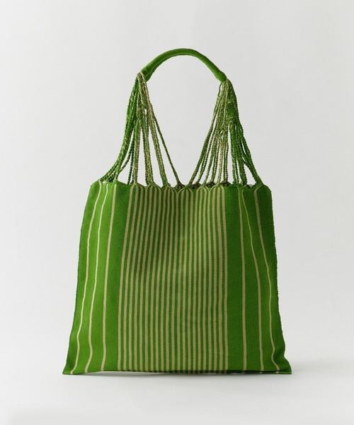 OJO DE MEX(オホデメックス)の「OJO DE MEX/オホデメックス Cotton Fold bag L フォールドトートバック 秋物 秋服 2026年秋冬(トートバッグ・レディース・イエロー/ピンク/グリーン/カーキブラウン・FREE)」の16枚目の写真