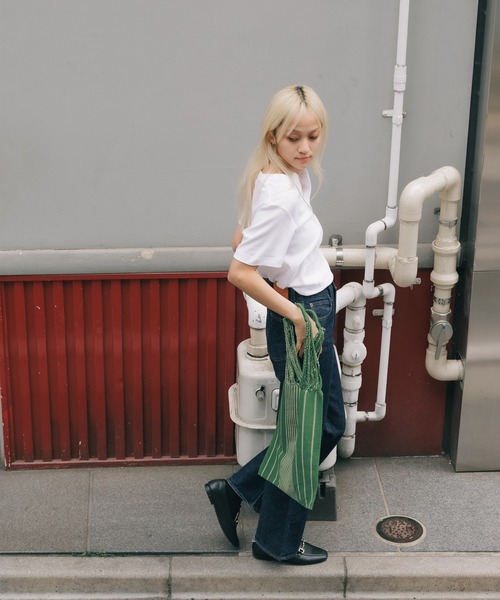 OJO DE MEX(オホデメックス)の「OJO DE MEX/オホデメックス Cotton Fold bag L フォールドトートバック 秋物 秋服 2026年秋冬(トートバッグ・レディース・イエロー/ピンク/グリーン/カーキブラウン・FREE)」の21枚目の写真