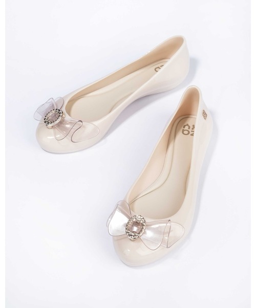 ZAXY（ザクシー）の「ZAXY POP DELICATE I FEM（バレエシューズ・レディース・ネイビー/ブラック/オフホワイト/ライトブラウン・37/38/39/35-36/40/41-42）」の2枚目の写真