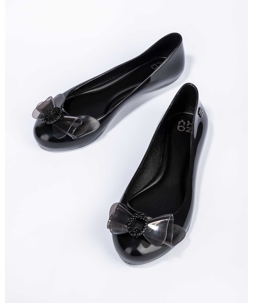 ZAXY（ザクシー）の「ZAXY POP DELICATE I FEM（バレエシューズ・レディース・ネイビー/ブラック/オフホワイト/ライトブラウン・37/38/39/35-36/40/41-42）」の3枚目の写真