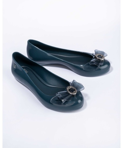 ZAXY（ザクシー）の「ZAXY POP DELICATE I FEM（バレエシューズ・レディース・ネイビー/ブラック/オフホワイト/ライトブラウン・37/38/39/35-36/40/41-42）」の9枚目の写真