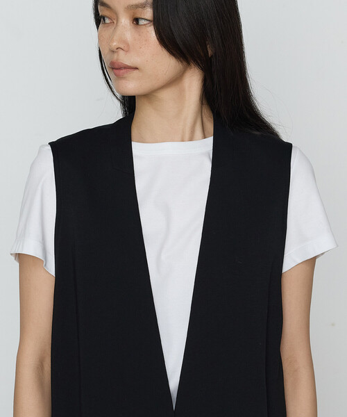 COMME CA（コムサ）の「TCポンチ ジレ（ベスト・レディース・グレー/ブラック・9号）」の16枚目の写真