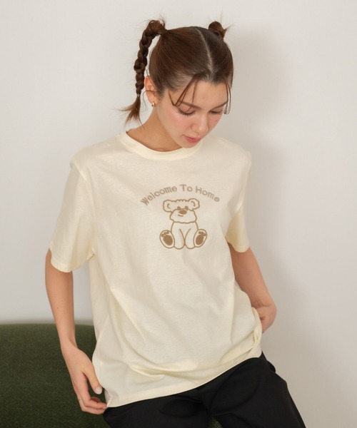 tシャツ U700 HAUT カットソー レディース Tシャツ 七分丈袖 レディース 40代 50代 カットソー 無地 サマー