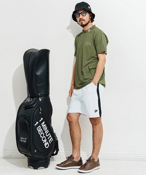 1minute 1second(ワンミニットワンセカンド)の「mp13516-cool fabric line shorts ショートパンツ(その他パンツ・メンズ・カーキ系/ブラック×ホワイト/ホワイト×ブラック・S/M/L/XL)」の6枚目の写真