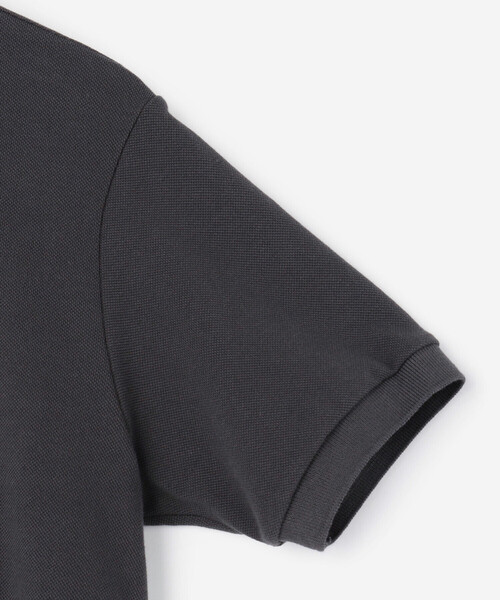 SCYE BASICS（サイベーシックス）の「SCYE BASICS | 〈別注〉鹿の子ヘンリーネックワンピース WOMEN（ワンピース・レディース・ブラック/チャコール・38）」の6枚目の写真