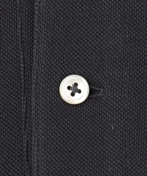 SCYE BASICS（サイベーシックス）の「SCYE BASICS | 〈別注〉鹿の子ヘンリーネックワンピース WOMEN（ワンピース・レディース・ブラック/チャコール・38）」の8枚目の写真