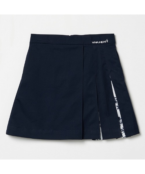 VIVA HEART(ビバハート)の「【VIVA HEART/GOLF】ボタニカルアシメプリーツツイルスカート(その他パンツ・レディース・ホワイト/ピンク/ネイビー・40)」の5枚目の写真