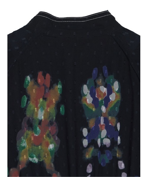 ワンピース MEDI DECALCOMANIA CHIFFON DRESS MEDI DECALCOMANIA CHIFFON DRESS