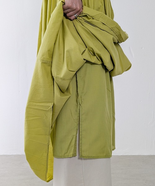 コットン ピンタックワンピース（ワンピース）｜Monocoro toppi