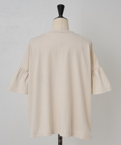 新品未使用　25SS 　BEARDSLEY ビアズリー　BIG スリーブTee BEARDSLEY / ビアズリー ギャザースリーブTee : タカシマヤ