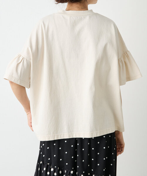 ギャザースリーブTee（Tシャツ/カットソー）｜BEARDSLEY