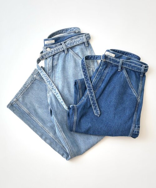 セール】10オンス ”AMPLE” ペインター ベルテッド デニム
