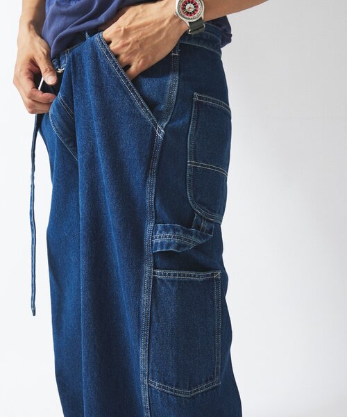 JOURNAL STANDARD relume ペインター　ベルテッドデニム 10オンス ”AMPLE” ペインター ベルテッド デニム（デニムパンツ