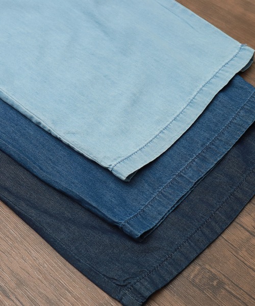 libelle more（リベル モア）の「ポケット付きデニムサロペット（サロペット/オーバーオール・レディース・ブルー/サックスブルー/ネイビー・M/L）」の20枚目の写真