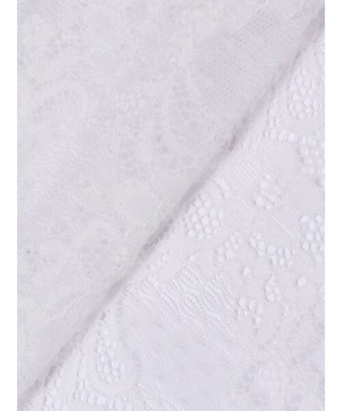 EVRIS（エヴリス）の「ドロストハーフスリーブレースシャツ（シャツ/ブラウス・レディース・ホワイト/ブルー/ブラック・FREE）」の13枚目の写真