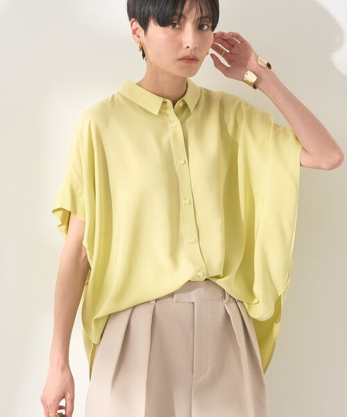 AMERICAN HOLIC(アメリカンホリック)の「接触冷感タックフレンチスリーブシャツ(シャツ/ブラウス・レディース・サックスブルー/ブラック/その他6/オフホワイト・L/M)」の20枚目の写真