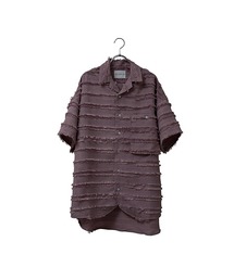 INTERPLAY（インタープレイ）の「【INTERPLAY】Open Collar S/S Over Size Shirt【3:Fringe】（シャツ/ブラウス）」