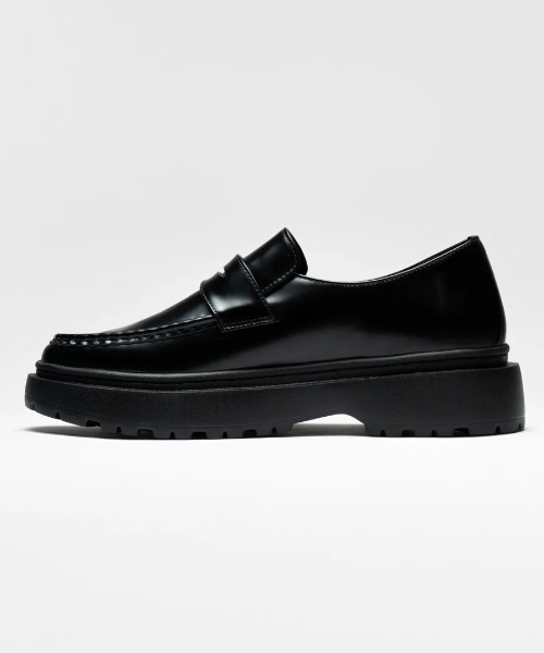 FILLIN(フィルイン)の「FILLIN/フィルイン/UNOS/LOAFER(ローファー・レディース・ブラック・24.0cm/25.0cm)」の1枚目の写真