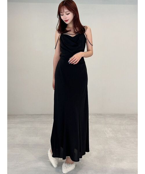 セール】ドレープストリングキャミワンピース（ワンピース