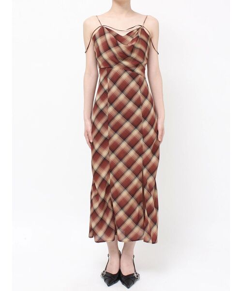 ドレープストリングキャミワンピース（ワンピース）｜RESEXXY