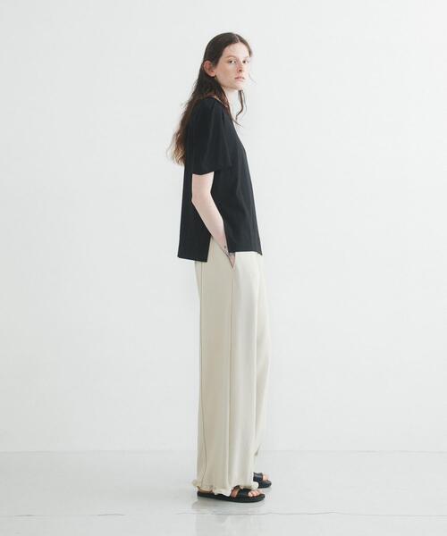 LAATO（ラート）の「frill easy pants（その他パンツ・レディース・オフホワイト/ブラック/ブルー系その他・FREE）」の17枚目の写真