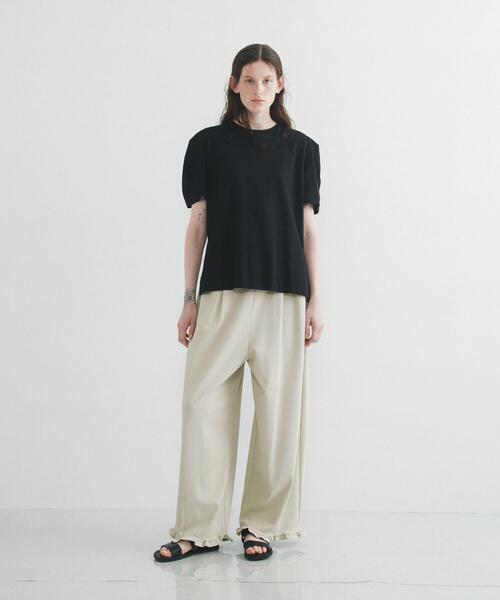 LAATO（ラート）の「frill easy pants（その他パンツ・レディース・オフホワイト/ブラック/ブルー系その他・FREE）」の16枚目の写真