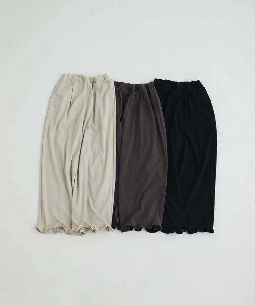 LAATO（ラート）の「frill easy pants（その他パンツ・レディース・オフホワイト/ブラック/ブルー系その他・FREE）」の12枚目の写真