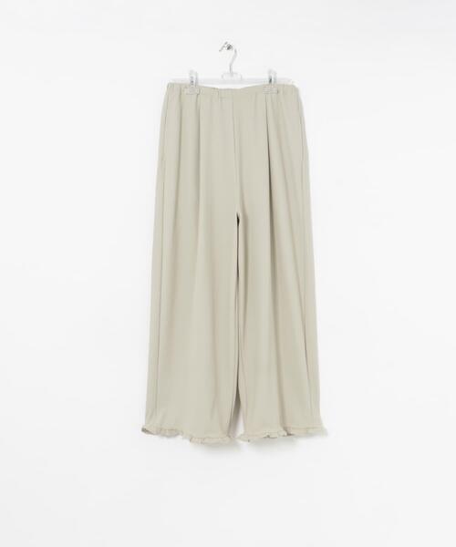 LAATO（ラート）の「frill easy pants（その他パンツ・レディース・オフホワイト/ブラック/ブルー系その他・FREE）」の10枚目の写真