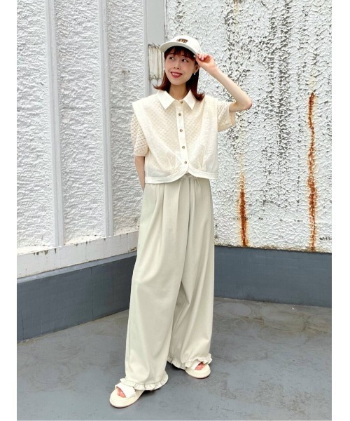 未使用unminouofficialアンミヌhem frill pantsフリル 未使用unminouofficialアンミヌhem frill pantsフリル