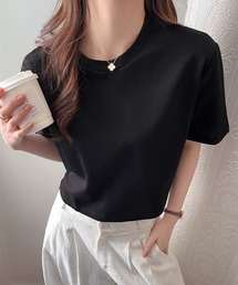 クルーネック半袖Tシャツ