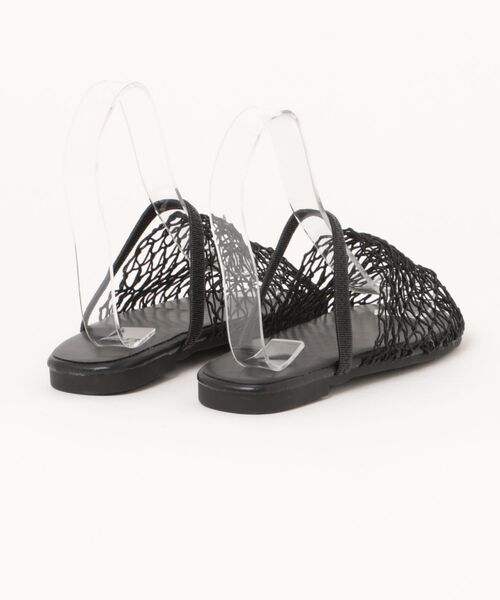 aimoha(アイモハ)の「メッシュサンダル (SS)(サンダル・レディース・シルバー/ブラック・23.5cm/24.5cm/23.0cm/24.0cm/25.0cm)」の3枚目の写真